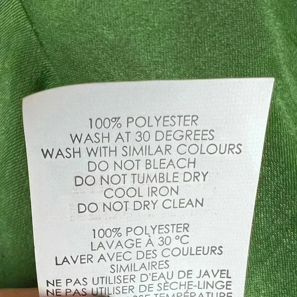 Nasty Gal Collection Green Cropped Ruched Cutout Back Blouse Top Women's Size 4 - Picture 8 of 8